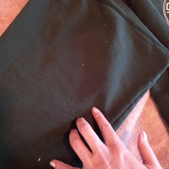 Vintage Forest Green Club Monaco Heritage Crest Sweatshirt - Size Medium - Picture 9 of 11